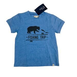 NWT Me & Henry 0/3M Fishing Trip Tee